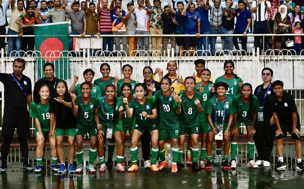孟加拉女足首获亚洲杯正赛资格，亦是该国足球45年来首次进大赛